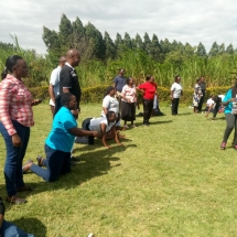 Teambuilding event PCEA Ngoigwa